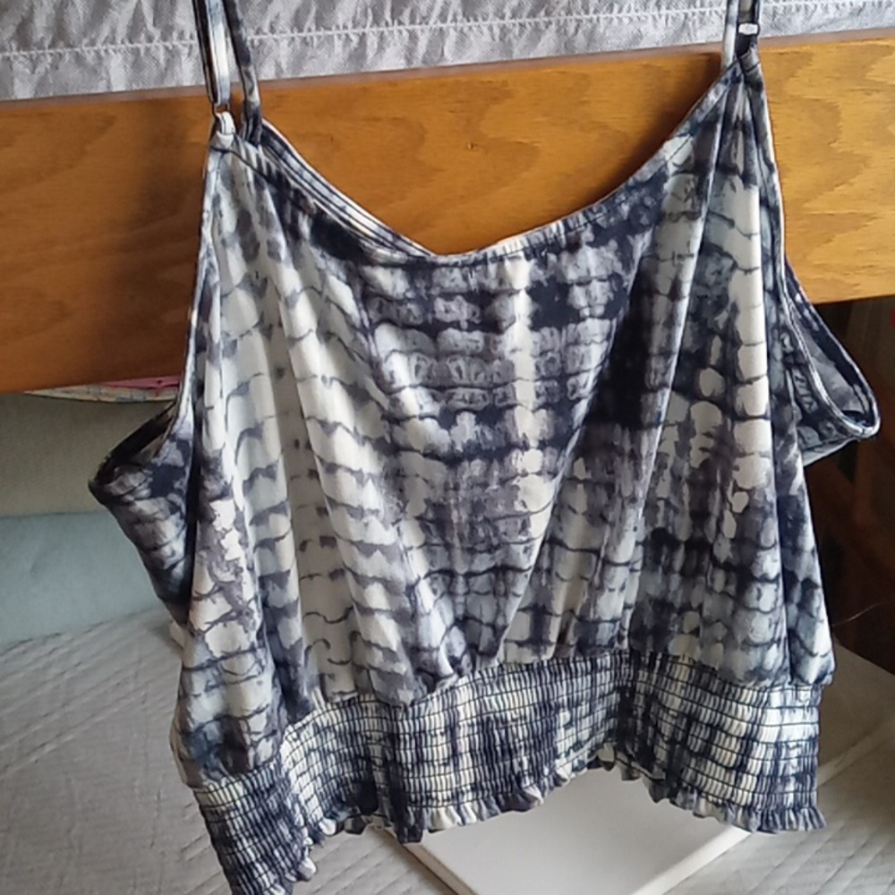 Lovefire LA Spaghetti Strap Tie Dye Crop Top Tank XXL - Picture 8 of 9